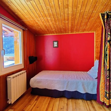 Chalet Ailleurs Appartement A Molines En Queyras Exteriör bild