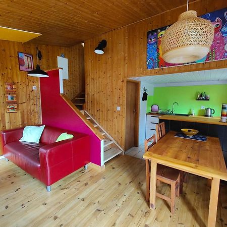 Chalet Ailleurs Appartement A Molines En Queyras Exteriör bild